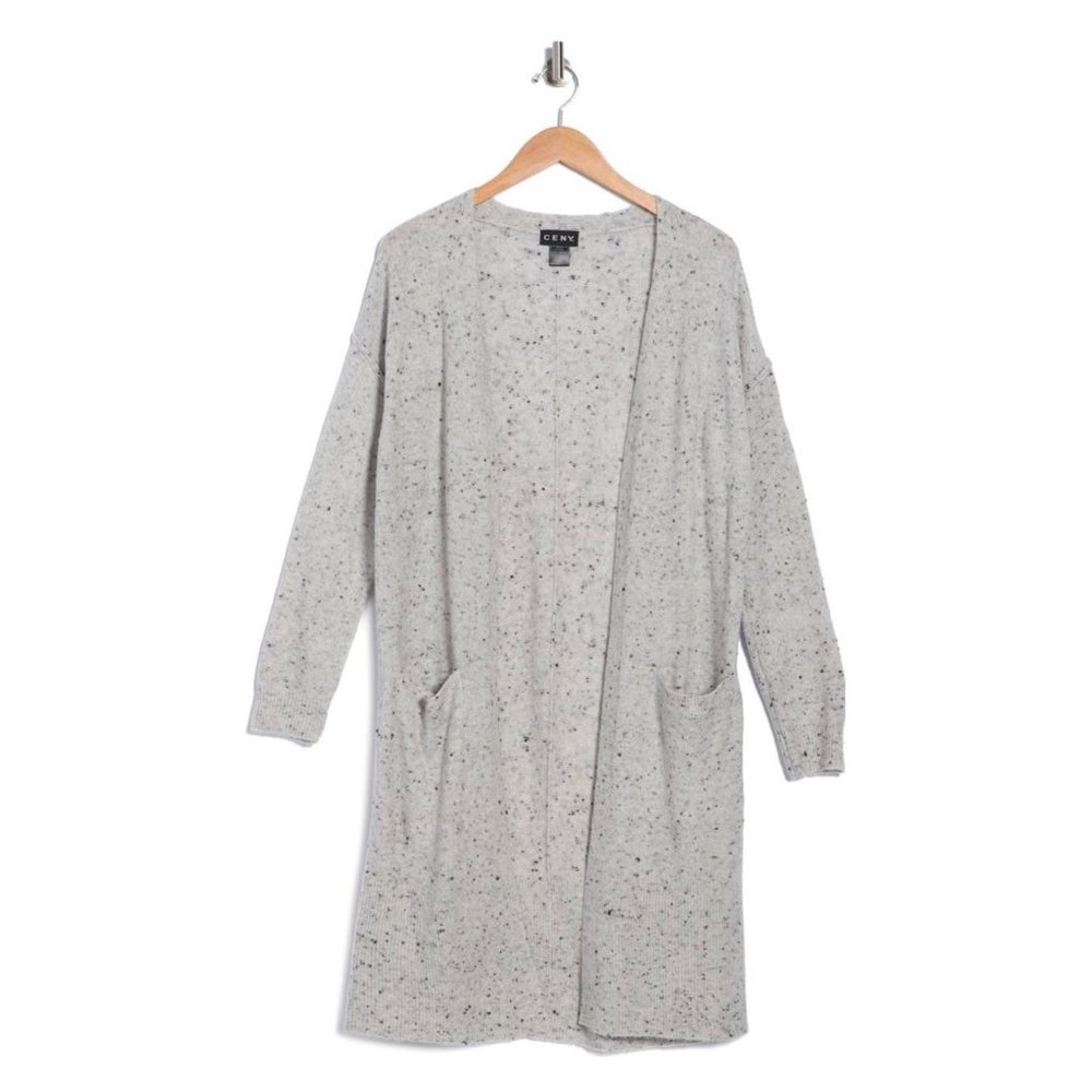 Ceny Flecked Long Cardigan Sweater NEW WITH TAGS